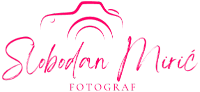 Slobodan Mirić fotograf logotip crveni Photography